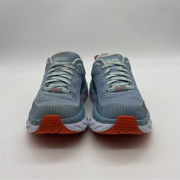 Hoka One One Womens Size 7.5 Bondi 7 Blue Running Shoes 1110519 BFBG - Picture 3 of 8